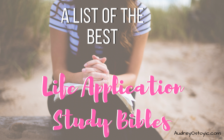 best life application study bible