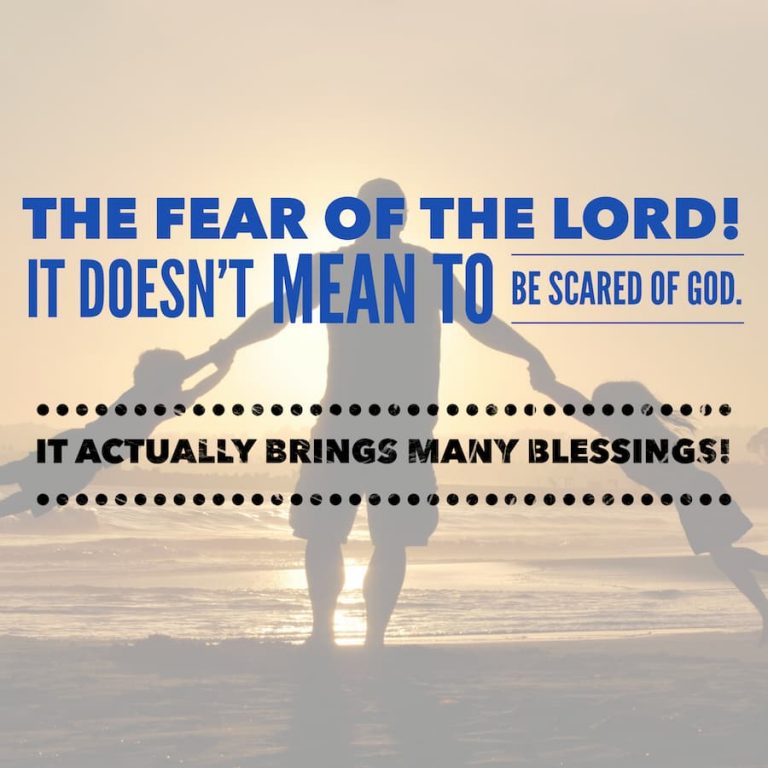 The Fear of the Lord